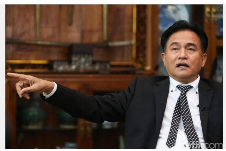 Begini Reaksi Prof Yusril Ihza Mahendra Ketika Ada Berita Kegaduhan Pj Gubernur Babel 