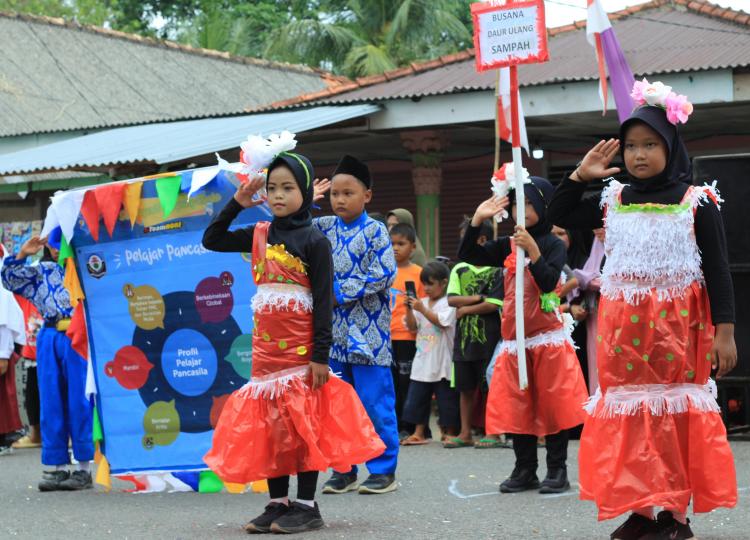 Peringatan HUT RI Ke 78 Permis Dan Rajik Layak Diacungi Jempol
