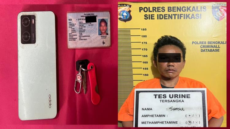 Dari Keterangan DM, Satres Narkoba Bekuk DPO Saat di Kantor Imigrasi Bengkalis
