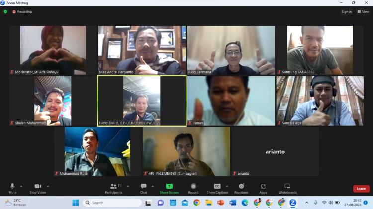 Penanggungjawab KBO Babel Ikut  Pelatihan Jurnalistik di Gelar Lembaga AR Learning Center