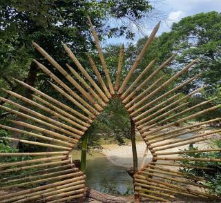 Ekowisata Sungai Emas, Mahasiswa Kukerta UNRI Manfaatkan Potensi Sumber Daya Alam Hutan Adat Imbo Putui