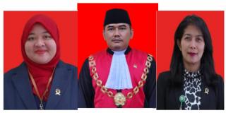 Bebaskan Cukong Timah,  Inilah Wajah-Wajah Trio Majelis Hakim PN Koba