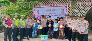 Polres Bengkalis Peduli Budaya Literasi Sosialisasikan Buku ke Seluruh Pelosok Nusantara