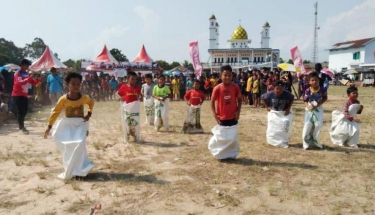 Tiga Desa di Bangka Barat Terima Bantuan PT Timah Tbk untuk Gelar Lomba Peringatan HUT ke-78 RI 