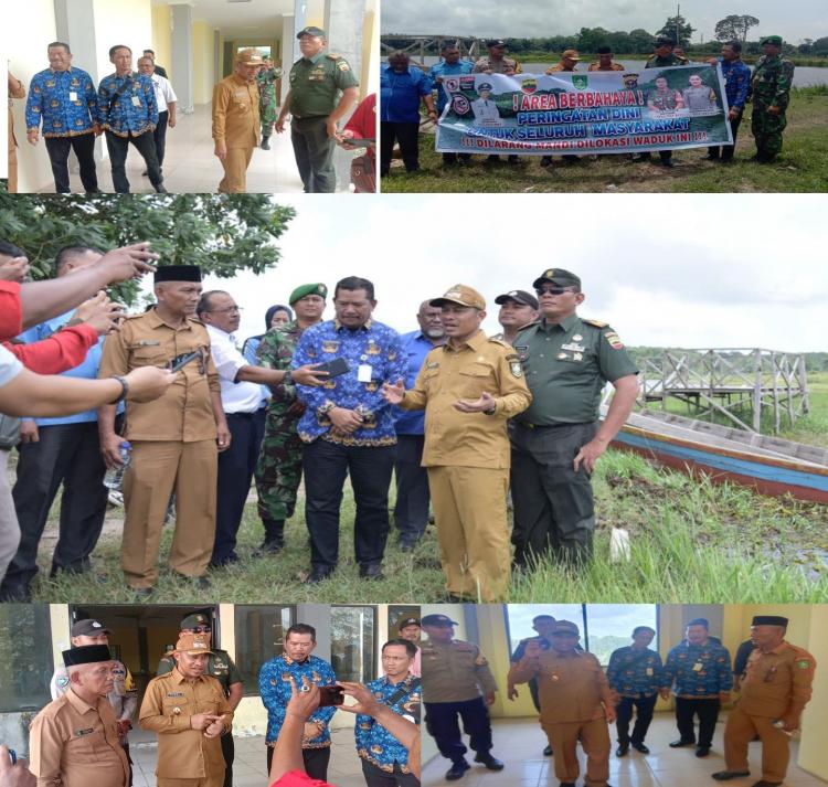 Tragedi Pelajar Tenggelam di Waduk Cadangan, Wabup Bengkalis Turun Langsung Lokasi dan Tinjau Wisma Atlet