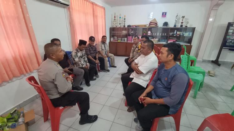 Perkuat Kemitraan Polisi dan Masyarakat, Polsek Mandau Giat Jumat Curhat