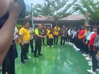 Gubri Syamsuar Secara Resmi Buka Turnamen Futsal dan Voli SMAN 1 Bagan Sinembah Piala Gubernur 