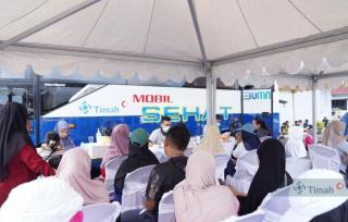 Pelayanan Kesehatan Bagi Masyarakat, PT Timah Tbk Hadirkan Program Kemunting dan Mobil Sehat