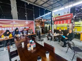 Coffe Morning, Lapas Kelas IIA Bengkalis Mendukung Tahapan Pelaksanaan Pemilu oleh KPU Bengkalis