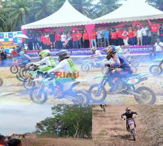 Semarakkan Harhubnas ke-53, Dishub Bengkalis Laksanakan Event Grasstrack dan Motocross Piala Bupati Bengkalis Cup I
