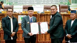 Sidang Paripurna DPRD Rohil, Bahas Perubahan APBD 2023