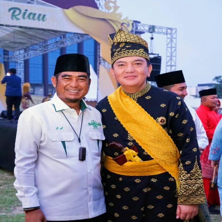 H T Rusli Ahmad Terkesan dan  Apresiasi Penganugrahan Gelar Oleh LAM Riau Kepada Irjen Muhammad Iqbal