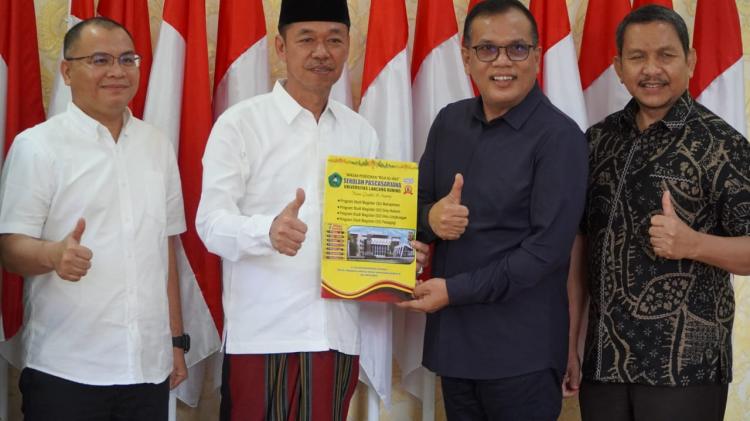 Pemkab Rohil Lakukan MoU dengan Universitas Lancang Kuning, Bupati: Meningatkan Sumber Daya Manusia 