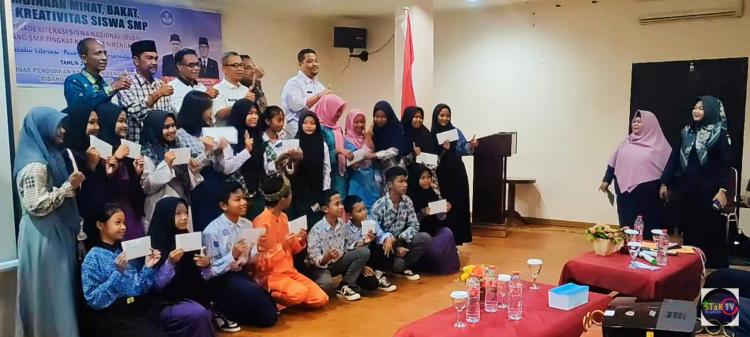 Separuh Kupasan dari OLSN Jenjang SMP Tingkat Kabupaten Bengkalis yang Ditutup