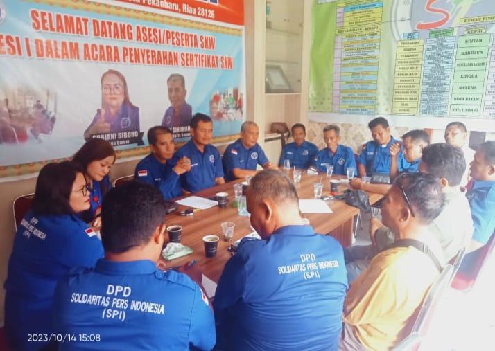 Rapat DPP dan DPD SPI se-Prov Riau Agendakan HUT dan Pelantikan