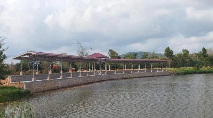 Kampong Reklamasi Selinsing PT Timah Tbk Punya Tempat Pemancingan di Lahan Bekas Tambang