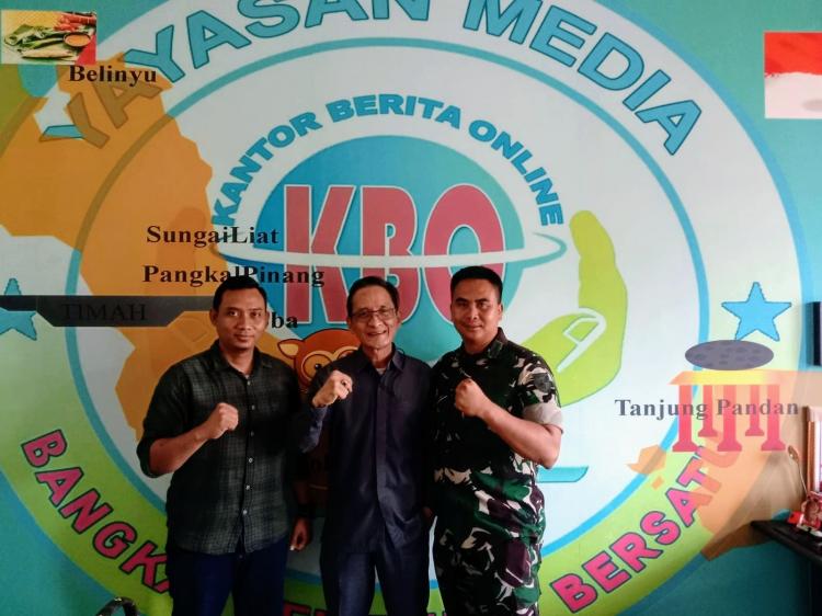 Kak Gani Dandim Bangka Selatan dan KBO Babel: Membangun Jembatan Sinergi untuk Kemajuan