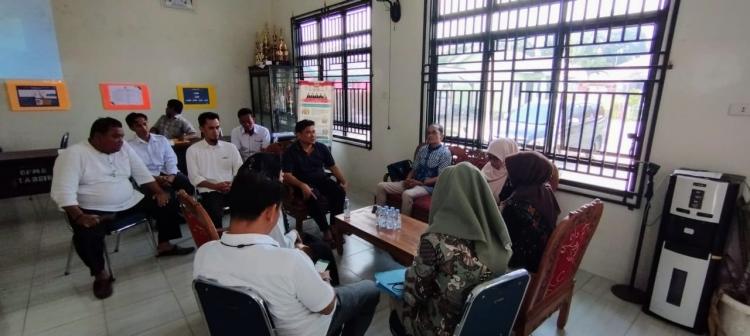 Rangkaian Kunjungan Visitasi Tim Monev KI Babel ke Pemdes Permis Basel