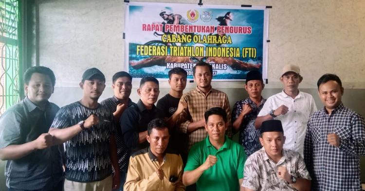 Terbentuk Pengkab Federasi Triathlon Indonesia di Bengkalis, Abu Kasim Ketua Tepilih Priode 2023-2027