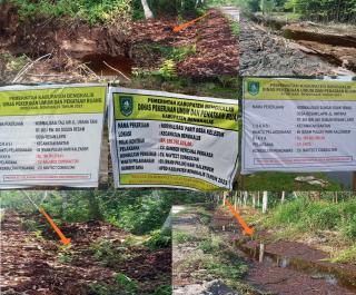 Dugaan Kerja Asal Jadi, LSM TOPAN RI Layangkan Surat Klarifikasi ke Dinas PUPR Bengkalis