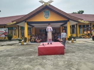 Kecamatan Simpang Kanan Gelar Upacara HUT Kabupaten Rokan Hilir ke-24 Tahun