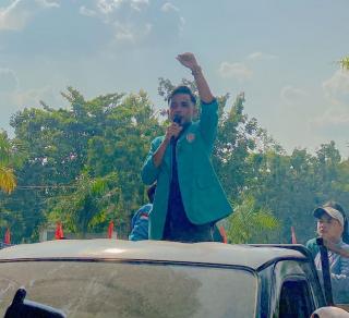 Tuntut Konflik Agraria,  BEM Se-Riau Gelar Aksi Demo di Depan DPRD Provinsi Riau