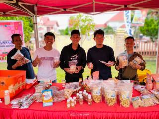 BUMDes Kuala Alam dan BUMDes Damon Kenalkan Produk Saat GPM