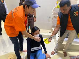 Sempat Heboh Kematian Seorang ART di Rumah Mewah Diawal September 2023, Polres Bengkalis Gelar Rekonstruksi