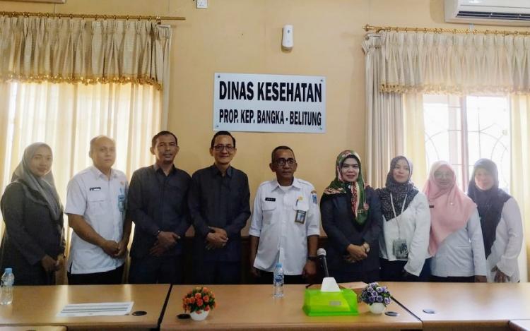 Peningkatan Transparansi Bersama: Tim Visitasi KI Babel dan Dinkes Kepulauan Bangka Belitung