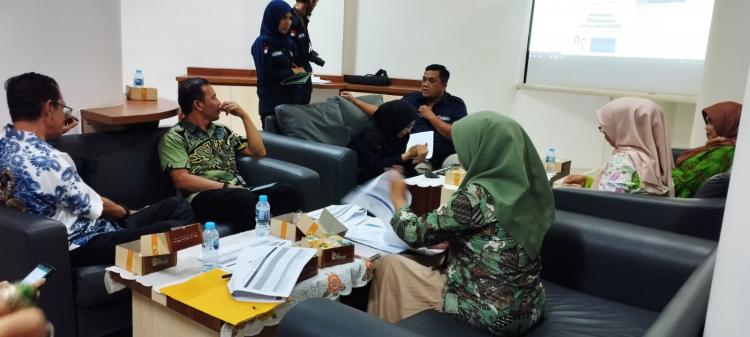 RSUP Dr (H C) Ir Soekarno Disambangi Tim Monev KI Bangka Belitung Agar Lebih Transparansi
