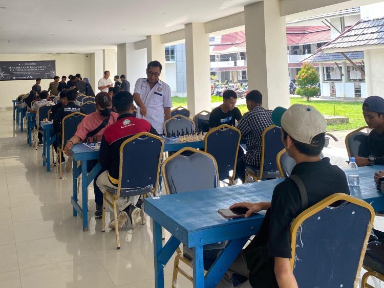 Perlombaan Catur Sukses di Gelar, Ketua Umum UKM Olahraga: Dapat Menggali Bakat Mahasiswa Polbeng