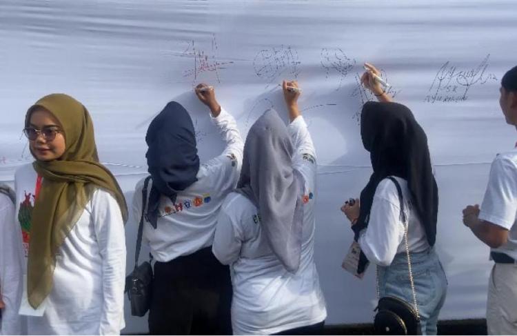 Ciptakan Pemilu Damai 2024, Cipayung Plus se-Sumatera Deklarasi Bersama Forkopimda Riau
