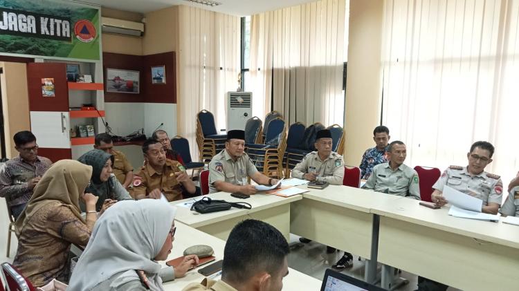 Kalaksa BPBD Bengkalis Hadiri Rakornis Usulan Program Kegiatan Tahun 2025