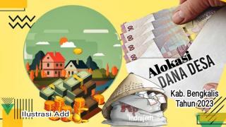 Dampak APBD-P Bengkalis 2023 Ditolak Gubri, Pembangunan Desa Ikut Terhambat