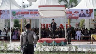 Pemkab Rohil Gelar Upacara Peringatan Hari Pahlawan ke-78