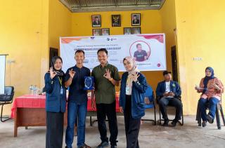 Project Tugas Akhir Mahasiswa Polbeng adakan Entrepreneurship Workshop di Desa Bantan Tua