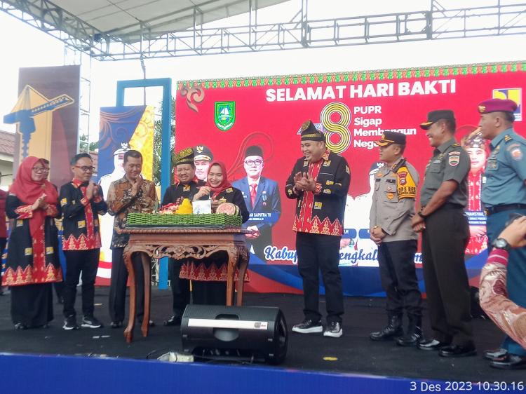 Puncak Hari Bakti PUPR ke-78, Kadis PUPR: Bengkalis Ada Bunda Infrastruktur