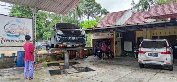 PT Timah Tbk Bantu Usaha Car Wash dan Rent Car Ariansyah, Kini Terus Berkembang