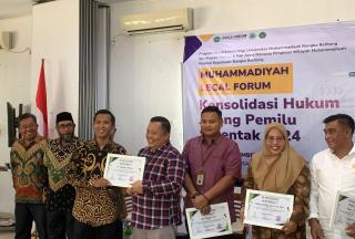 Jelang Kontestasi Pemilu 2024, MHH PWM Babel Selenggarakan Muhammadiyah Legal Forum