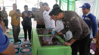Launching WASH Program LAZnas PHR dan YBM BRILian, 200 Keluarga di Sungai Luar Tak Lagi Krisis Air Bersih
