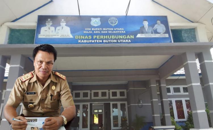 Kadis Perhubungan Buton Utara Hindar Wartawan, Terkait Dugaan Pembayaran Retribusi Masuk Rekening Pribadi