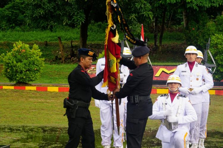 Esty Setyo Nugroho Pimpin Satbrimobda Kep Babel: Menjunjung Tinggi Semangat "Satya Dhira Brata