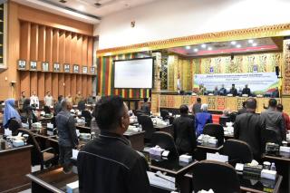 DPRD Pekanbaru Gelar Paripurna Pandangan Umum ABDP 2024