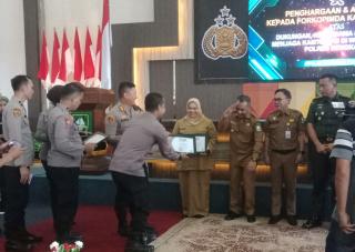 Bupati Kasmarni Berikan Apresiasi Kaleidoskop Selama Setahun Polres Bengkalis