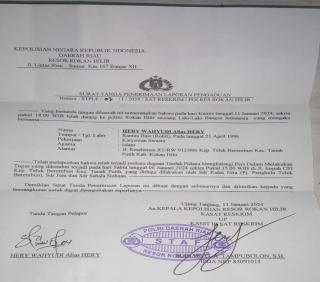 Diduga Langgar UU No 40 Tahun 1999 Pasal 18 Ayat 1, PJ Teluk Berembun Masuk Daftar Terlapor