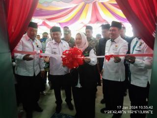 Ucapkan Selamat HUT ke 23, Bupati Kasmarni Resmikan Kantor Baznas Kabupaten Bengkalis 