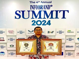 JNE Raih Dua Penghargaan di Ajang The 4th Annual Infobrand.id Summit 2024