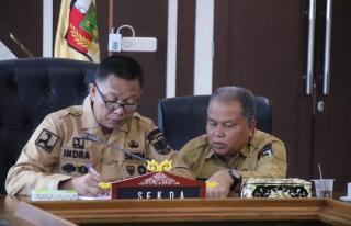 Rakor Pengendalian Inflasi dengan Kemendagri, Sekdako Pekanbaru Sebut Pihaknya akan Terus Berupaya Dalam Pengendalian Inflasi
