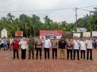Polres Dumai Gelar Apel Kesiapan Pengamanan Pemungutan Suara di TPS