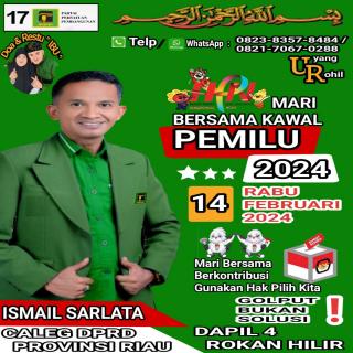 HPN 2024, Ini yang Dipinta Ismail Sarlata pada Pers Indonesia, Masyarakat dan Caleg di Rohil